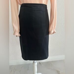 Ann Taylor Classic Black Pencil Skirt